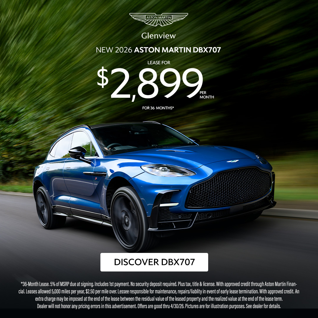 Aston DBX707 Lease Offer