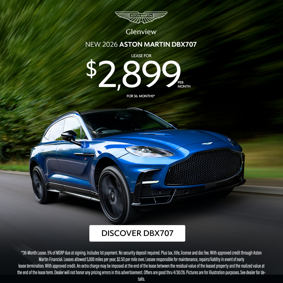 Aston DBX707 Lease Offer