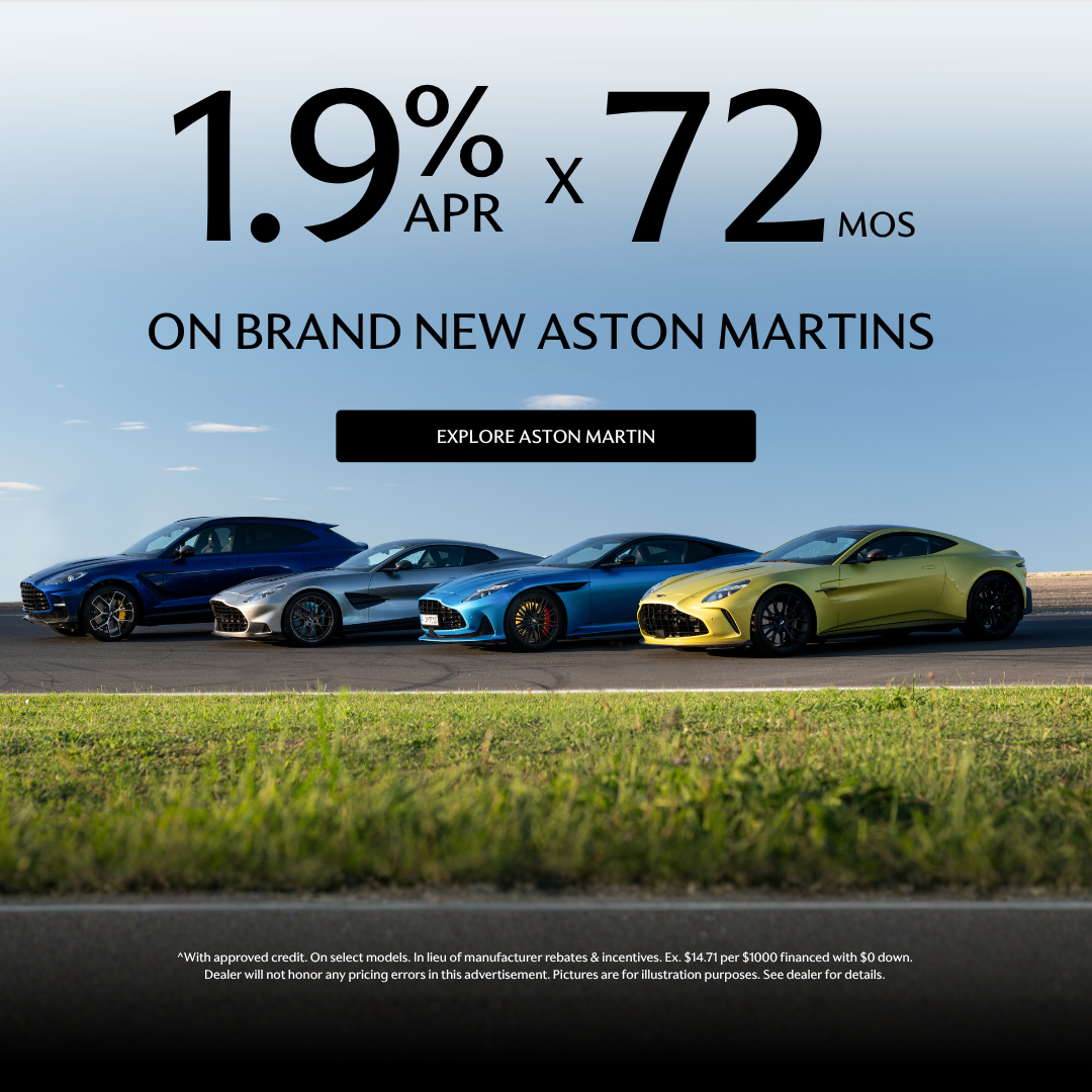 Aston APR Financing Offer