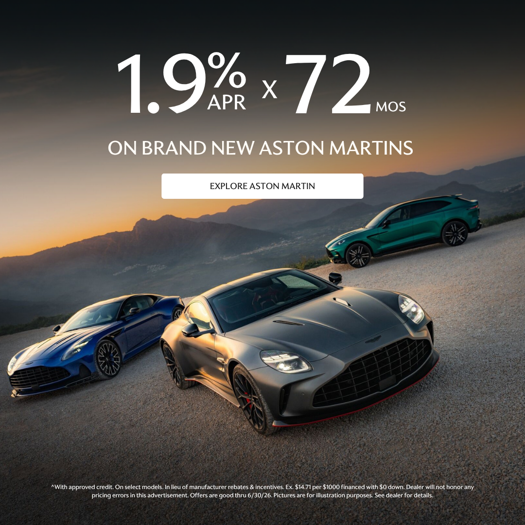 Aston APR Financing Offer