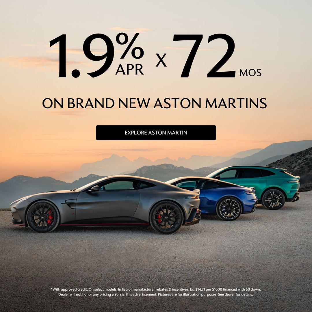 Aston APR Financing Offer