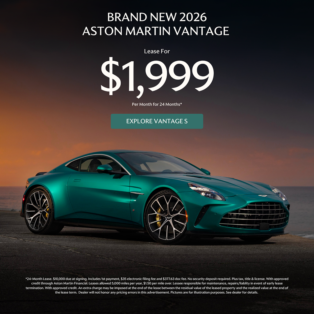 Aston Vantage Lease Offer