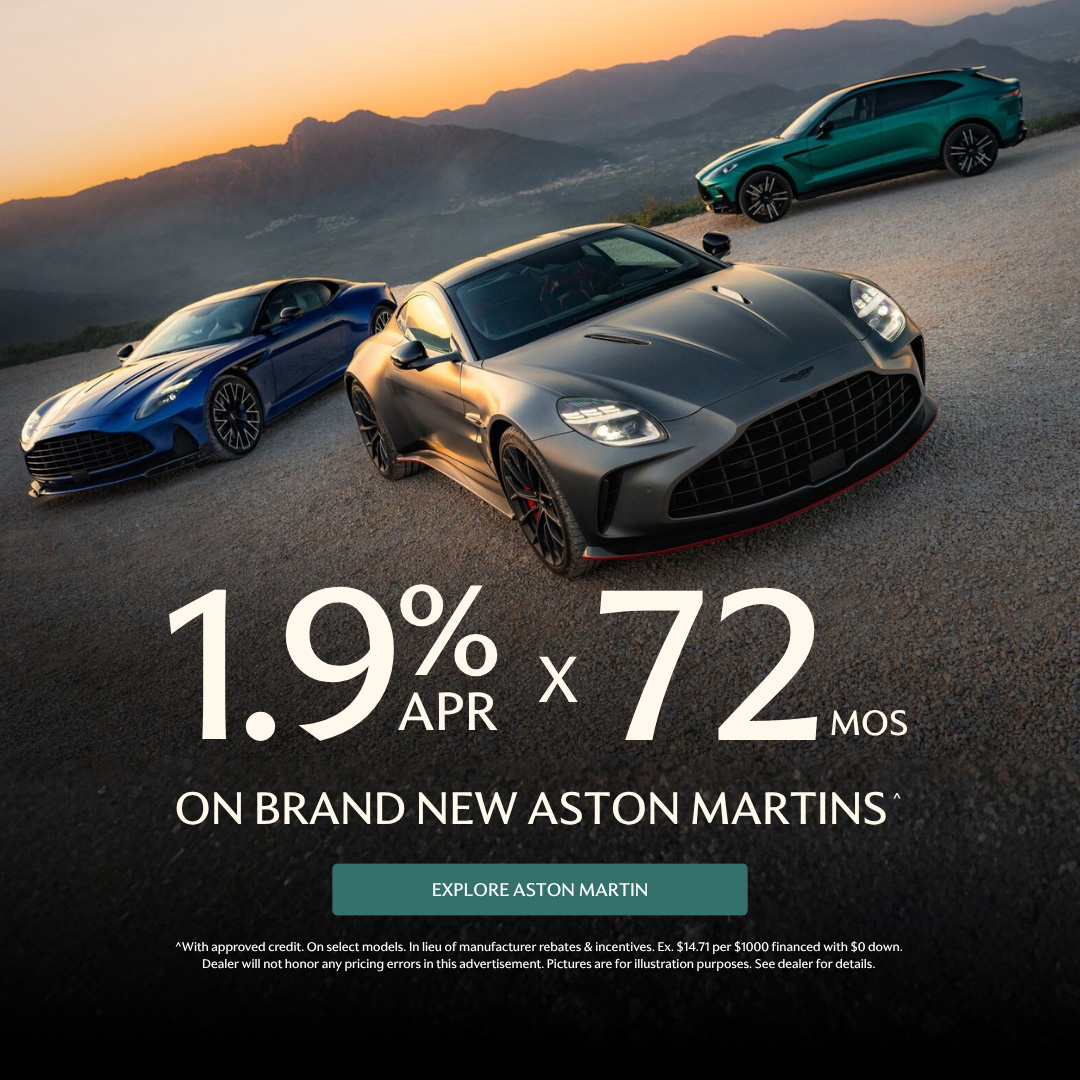 Aston APR Financing Offer